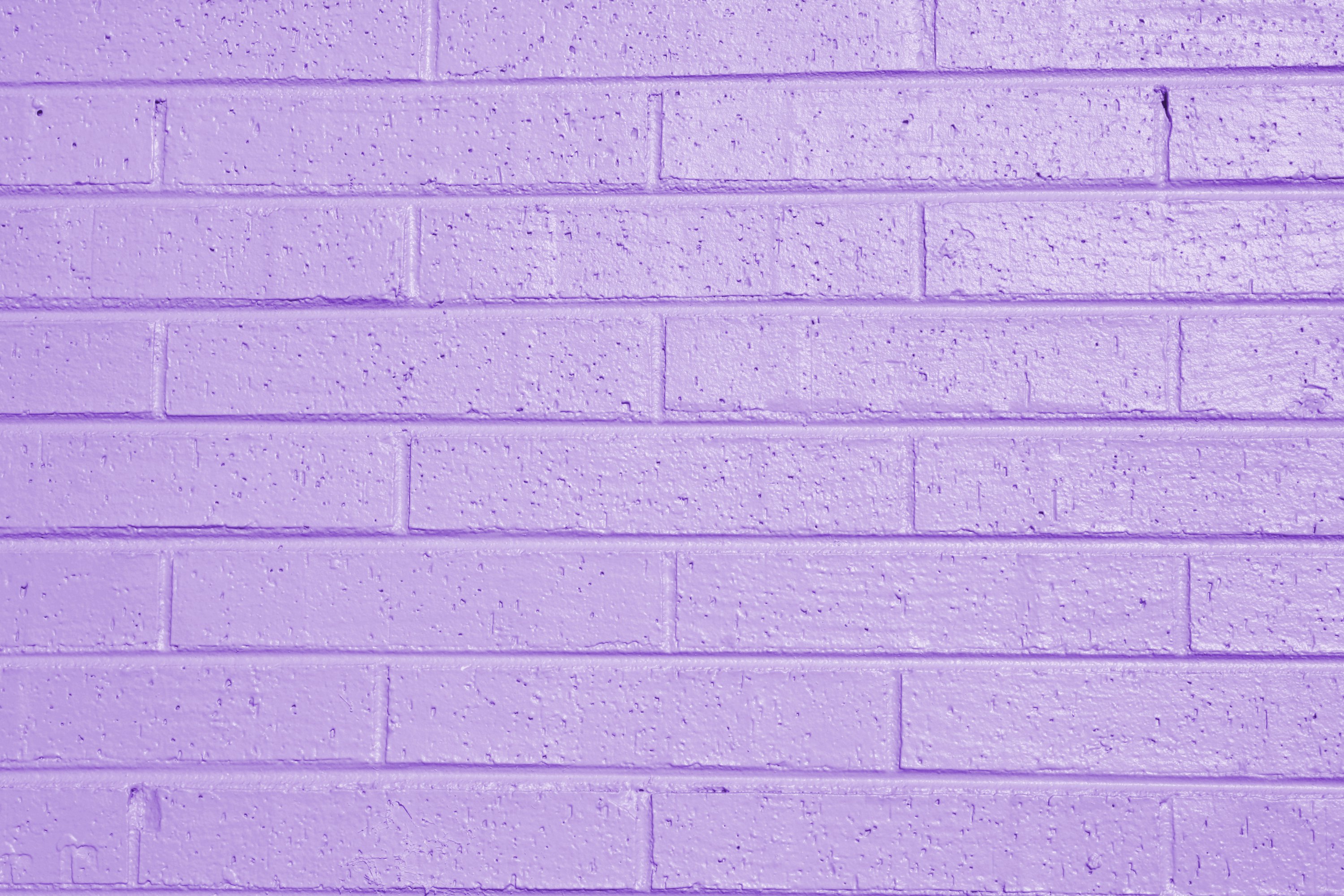 Lilac or Lavender Painted Brick Wall Texture Picture Photograph 3000x2000