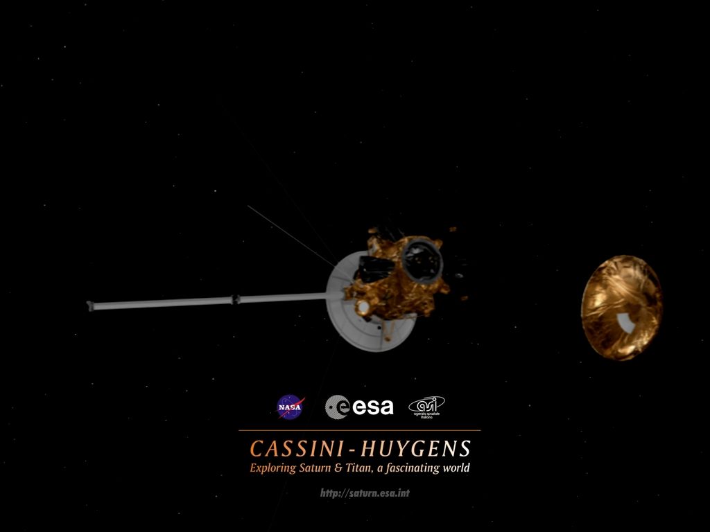 Titan Cassini Huygens Wallpaper