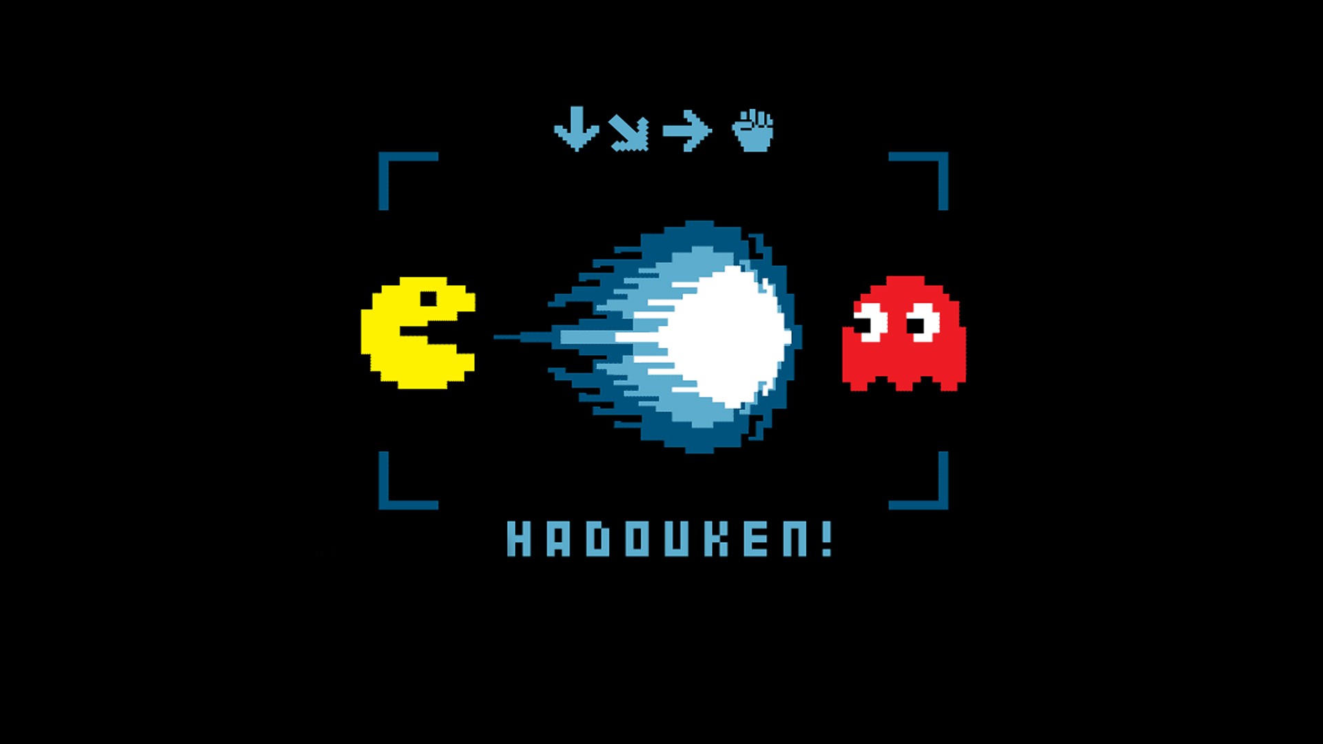 Pacman Ghost Background