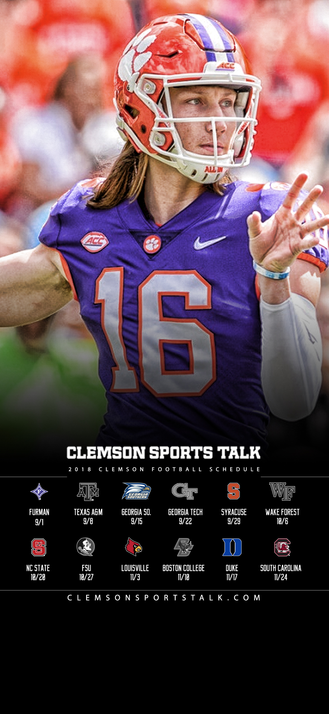 Clemson Football Wallpaper Sports Talk