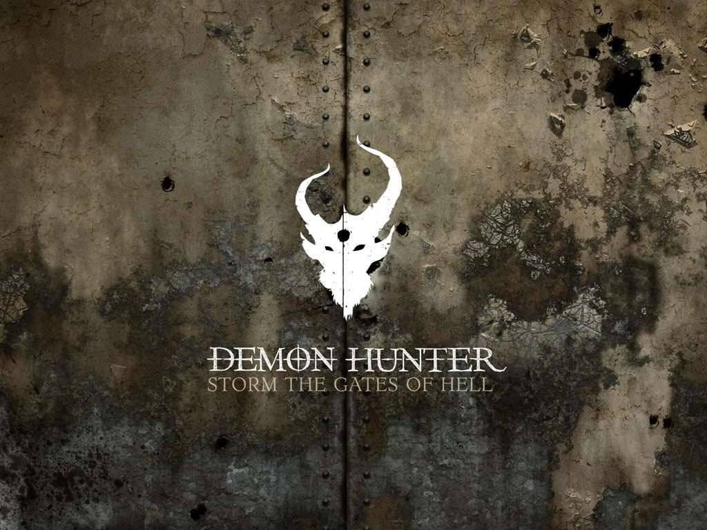 Demon Hunter Logo desktop wallpaper