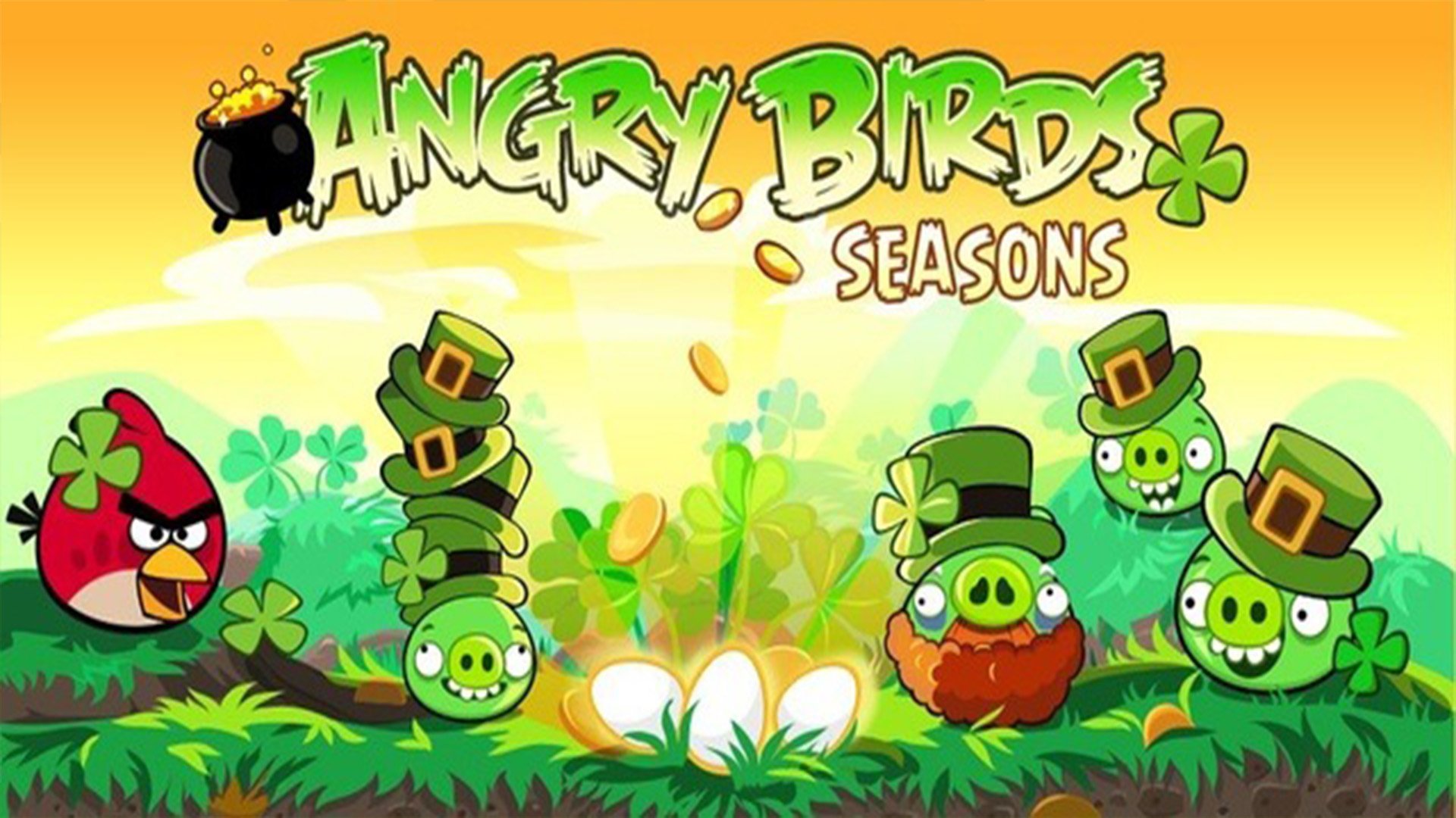 Angry Birds Seasons HD Wallpaper