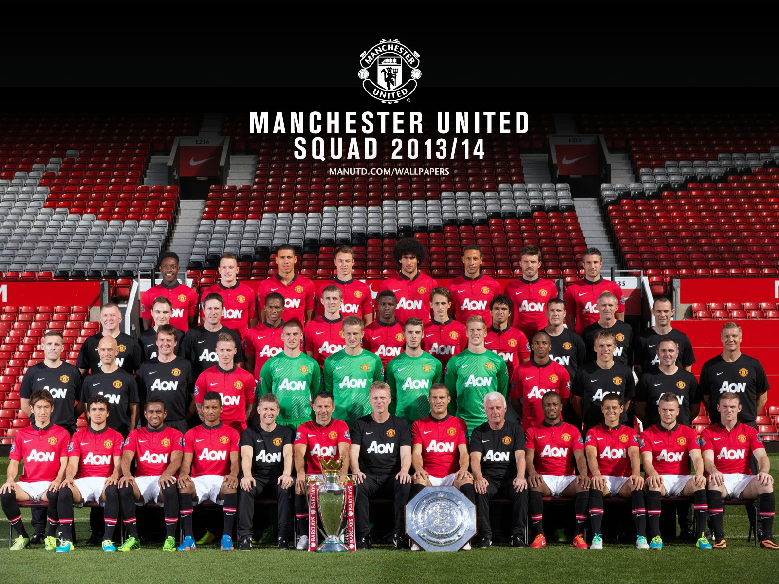 Manchester United Squad Wallpaper