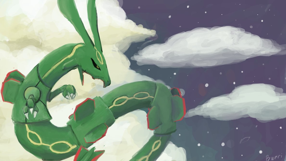 Rayquaza Wallpaper By Burrii