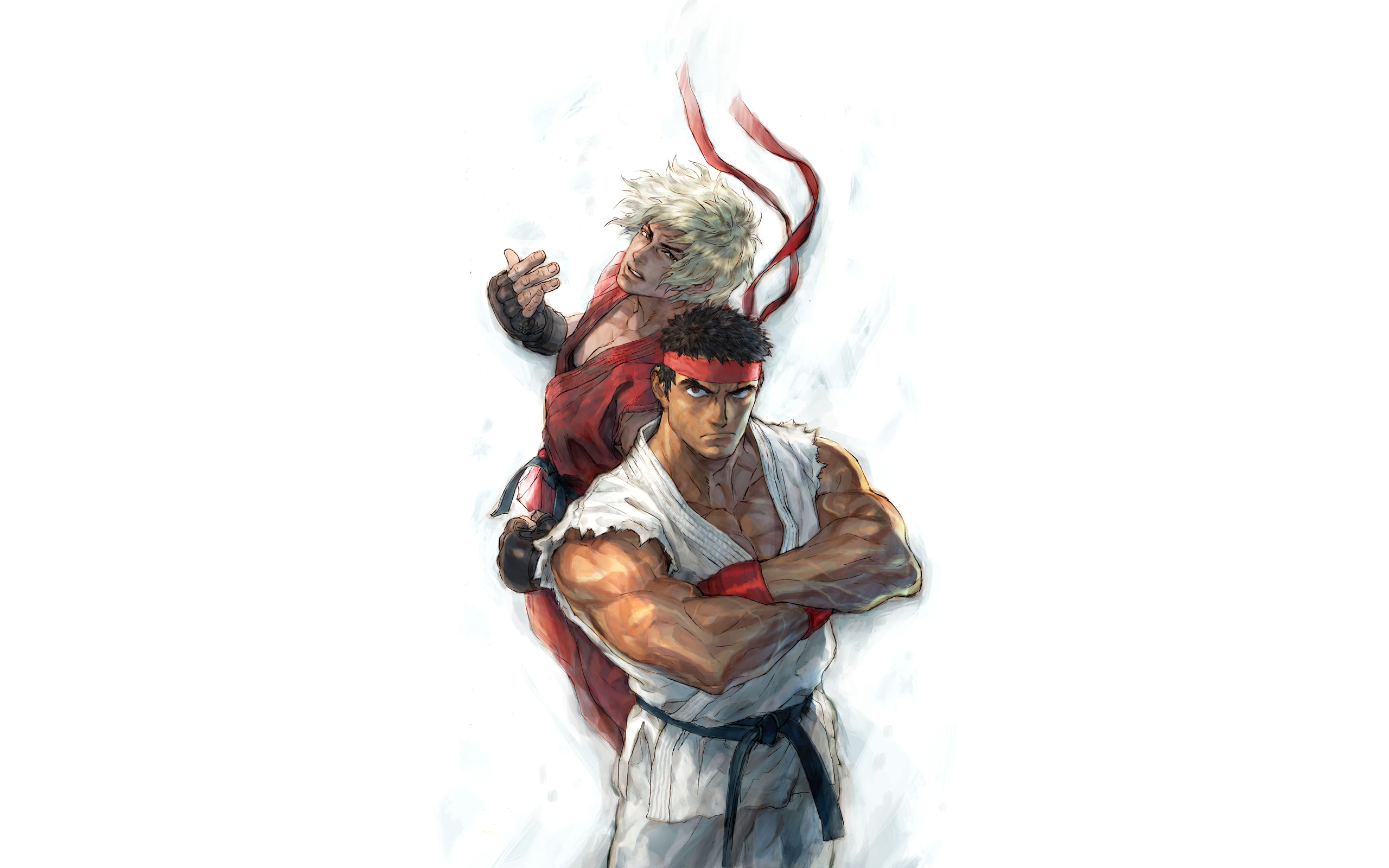 Ken And Ryu Wallpaper The Buddies Myspace Background
