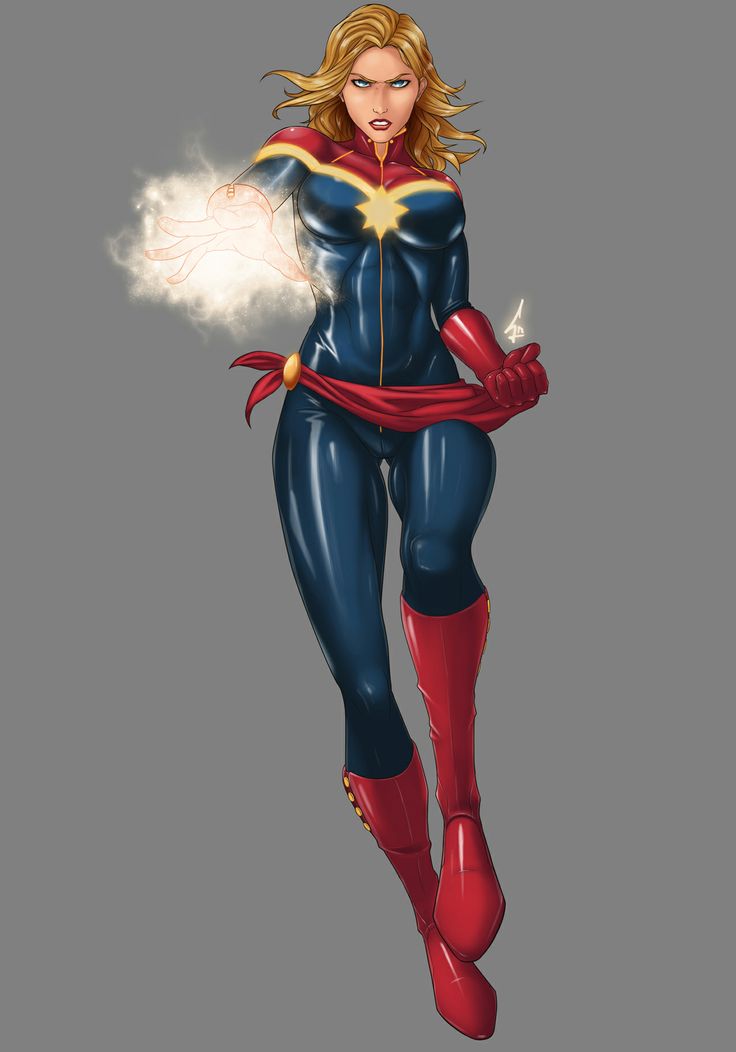 Carol Danvers Captain Marvel By Scyfon Heroines