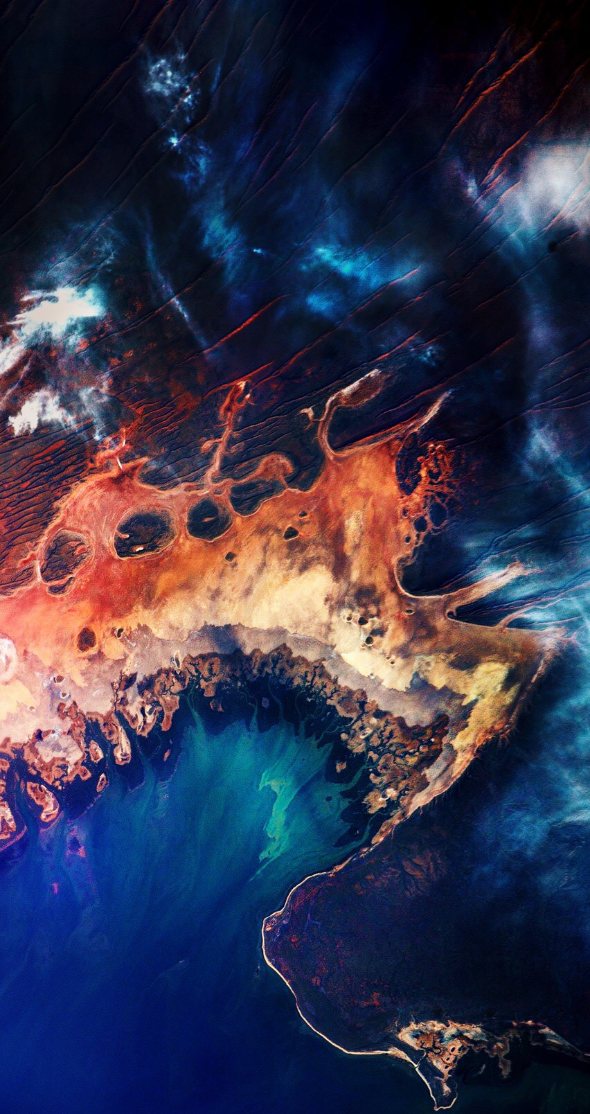 Wallpapers of the week satellite imagery 852x1608