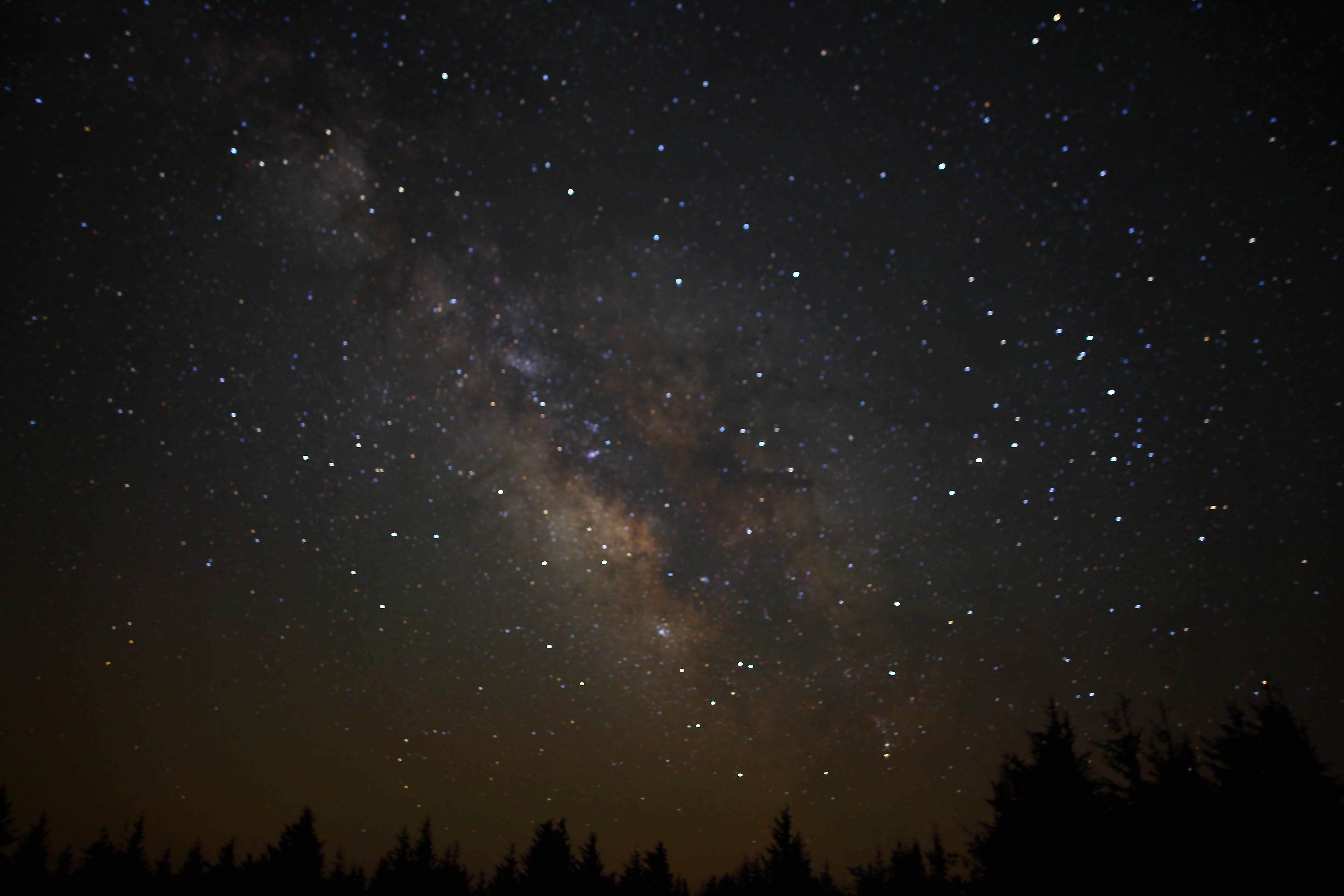Point Milkyway Galaxy Scenery Jpg