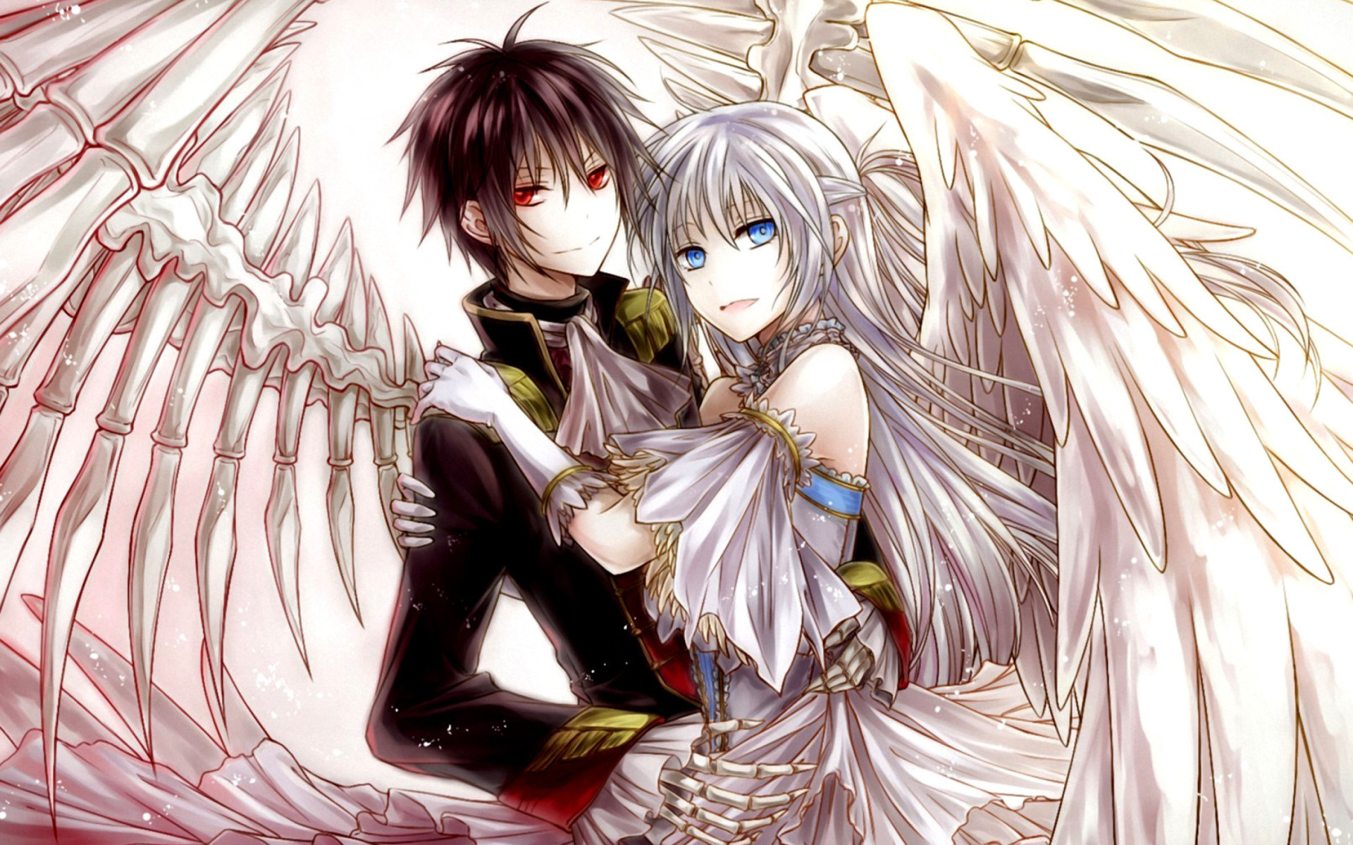 Cute Anime Couple Wallpaper