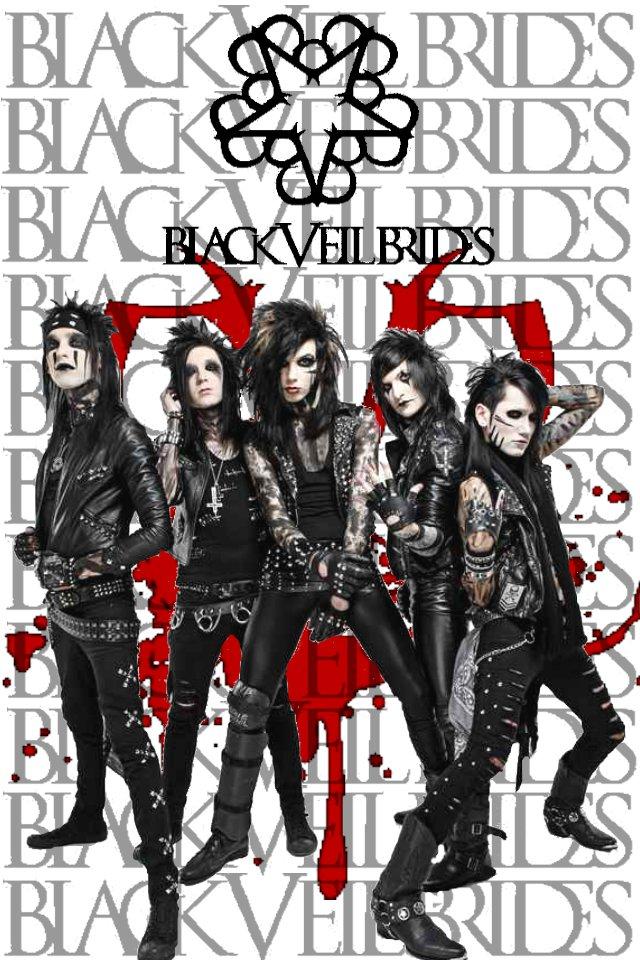 For iPhone Background Black Veil Brides From Category Music