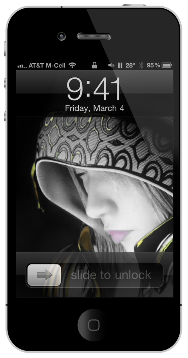 iPhone I Girl 3gs Wallpaper