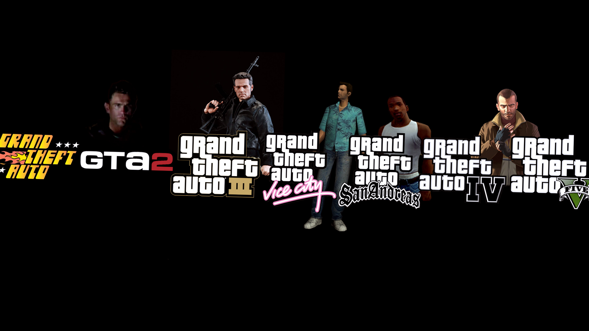 All Grand Theft Auto Gta Wallpaper HD