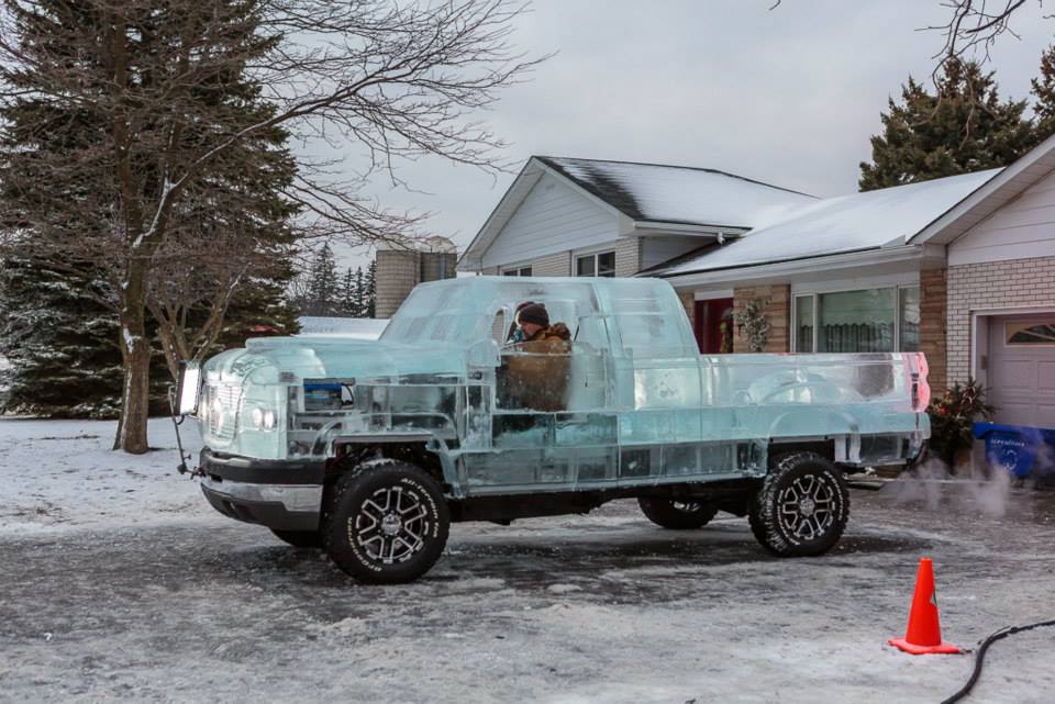 Canadian Tire Builds Ice Truck