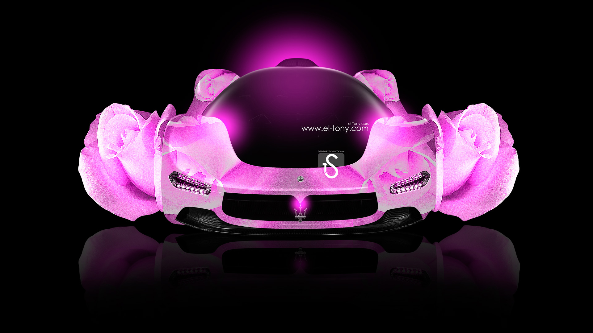 Maserati Pininfarina Fantasy Rose Car El Tony