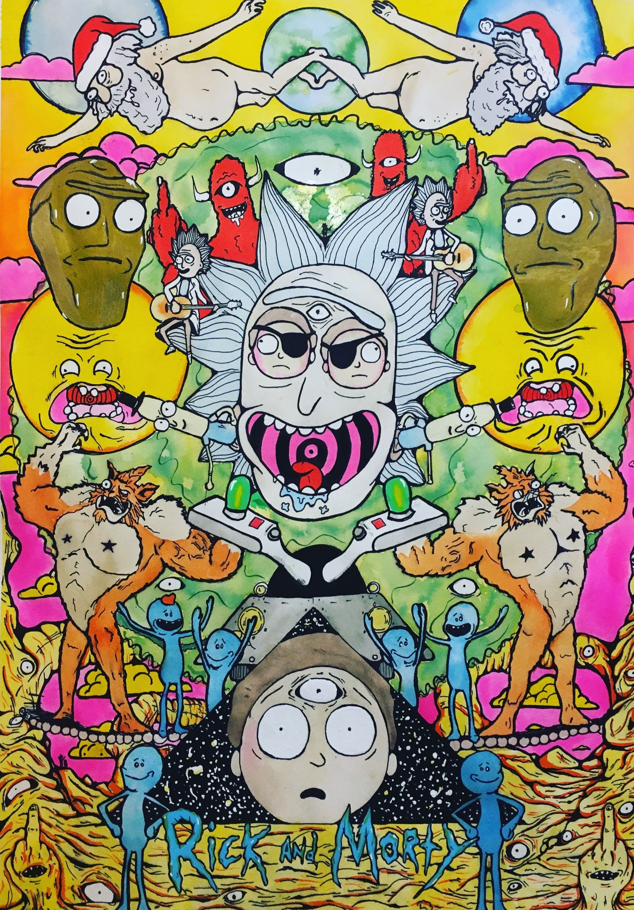 Rick and Morty Stoner Wallpapers   Top Free Rick and Morty Stoner
