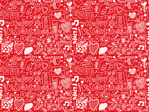 Eps File Romantic Of Valentines Day Background Art Vector