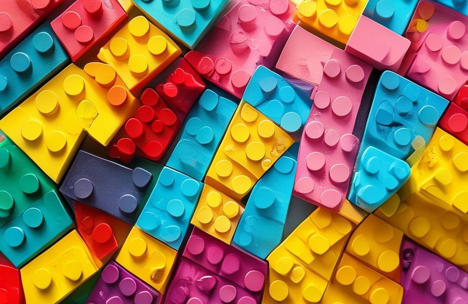 Lego Brick Wallpaper
