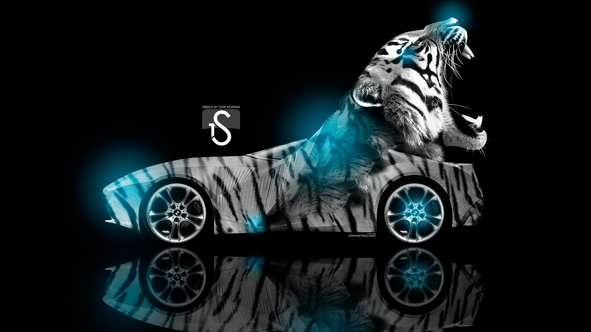 Cool Tiger Wallpaper Light Bmw Car