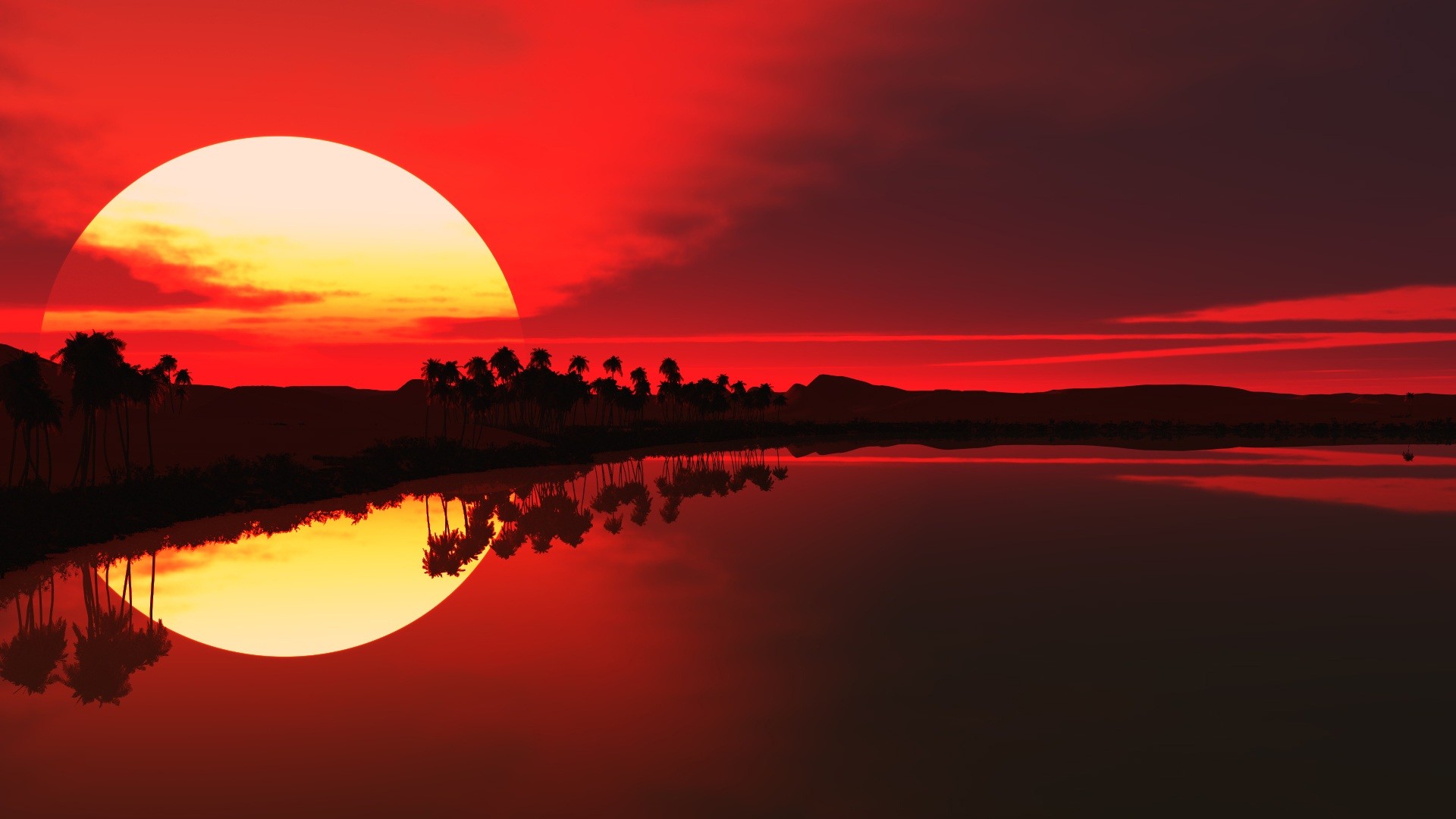 HD Sunset Wallpaper