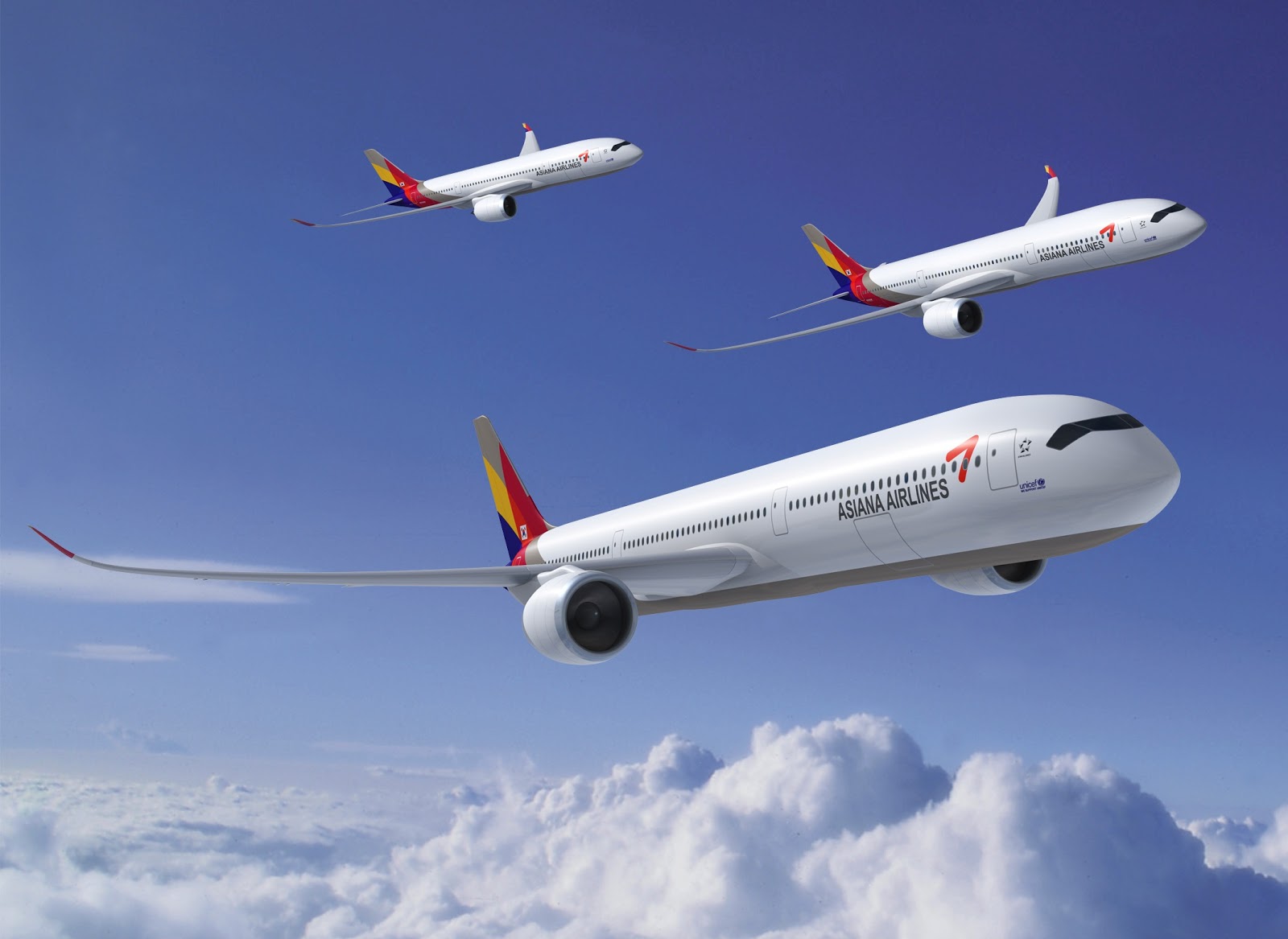 A350 Airbus Rendering Asiana