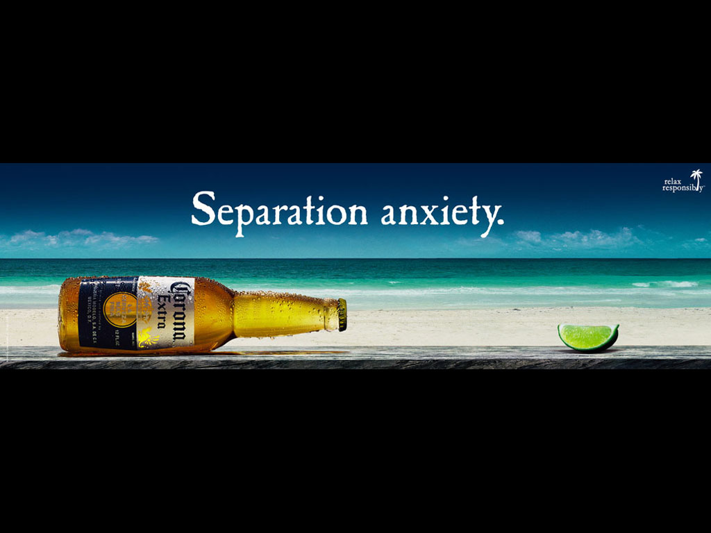 Separation Anxiety Corona Extra Cramer Krasselt Adforum