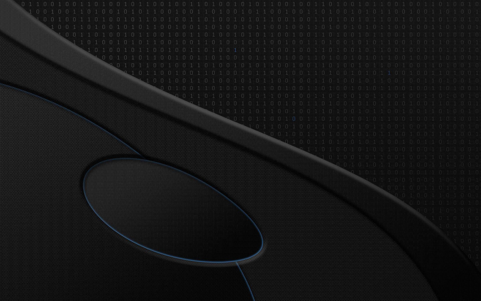 Stylish Black Binary Numbers Uyqyi4chtk9344b4 Wallpaper