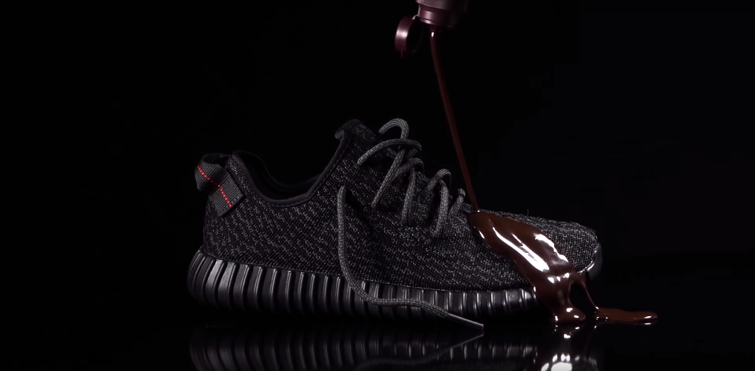 adidas Yeezy Boost 350 vs Chocolate Syrup Video by Crep Protect