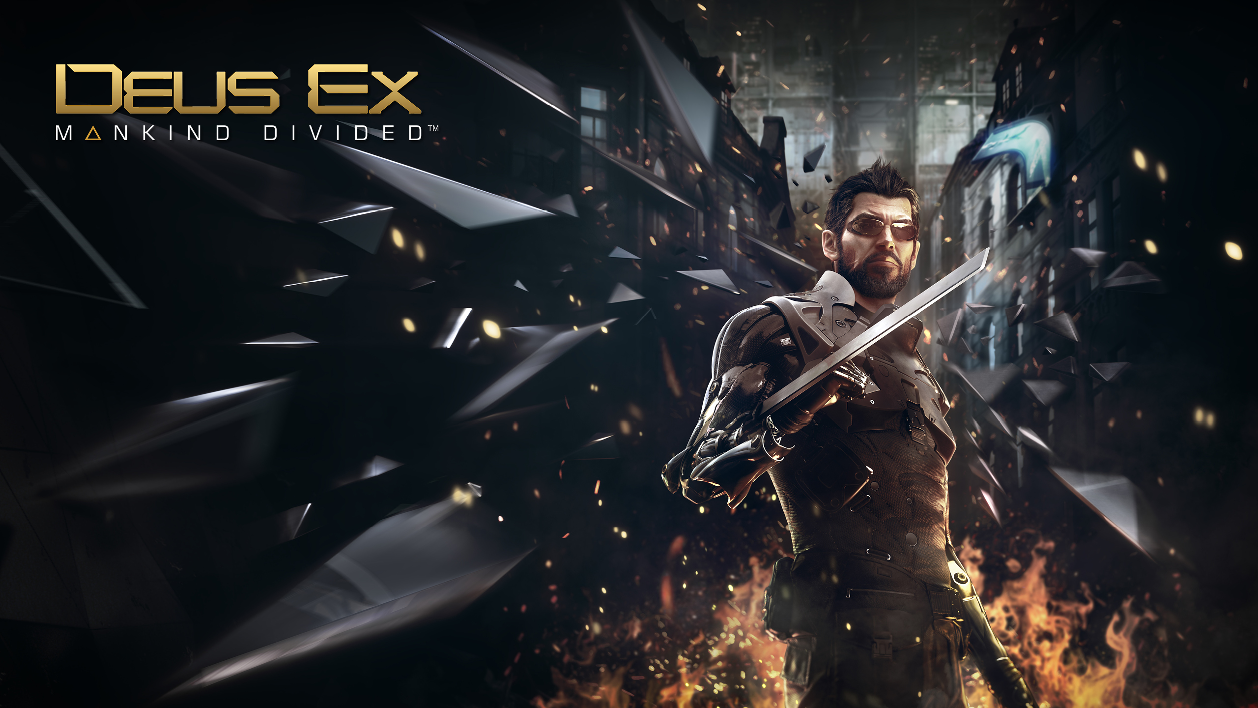 Adam Jensen In Deus Ex Wallpaper