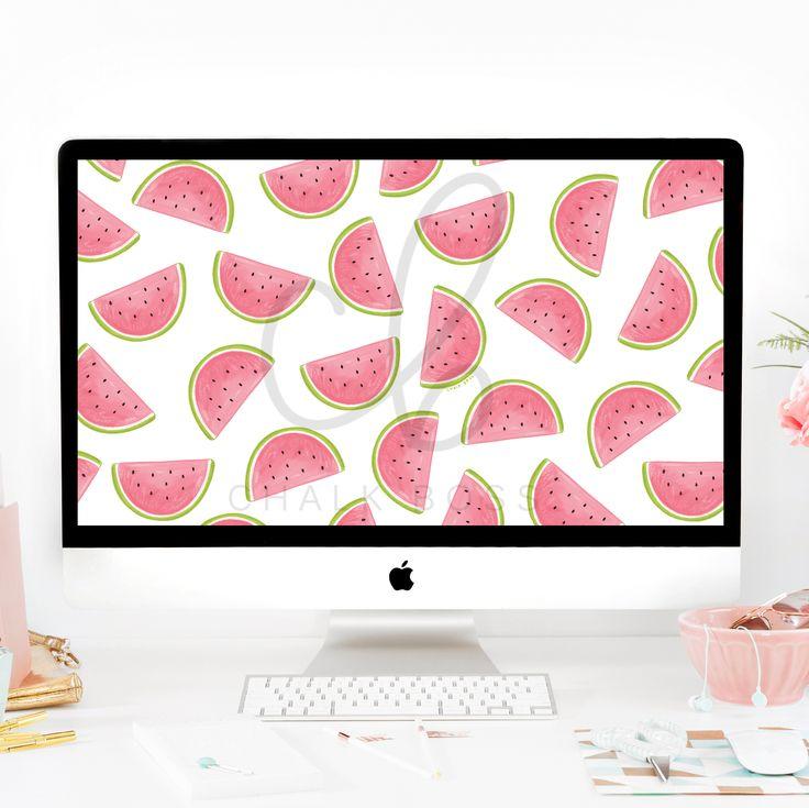 Watermelon Laptop iPad Desktop Puter Background Wallpaper