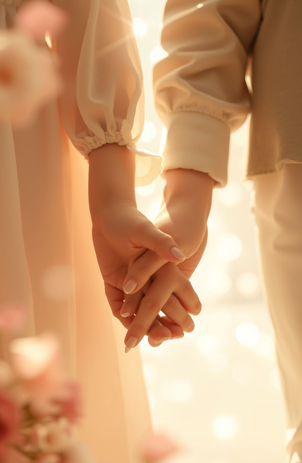 Girl And Boy Hands Love Wallpaper