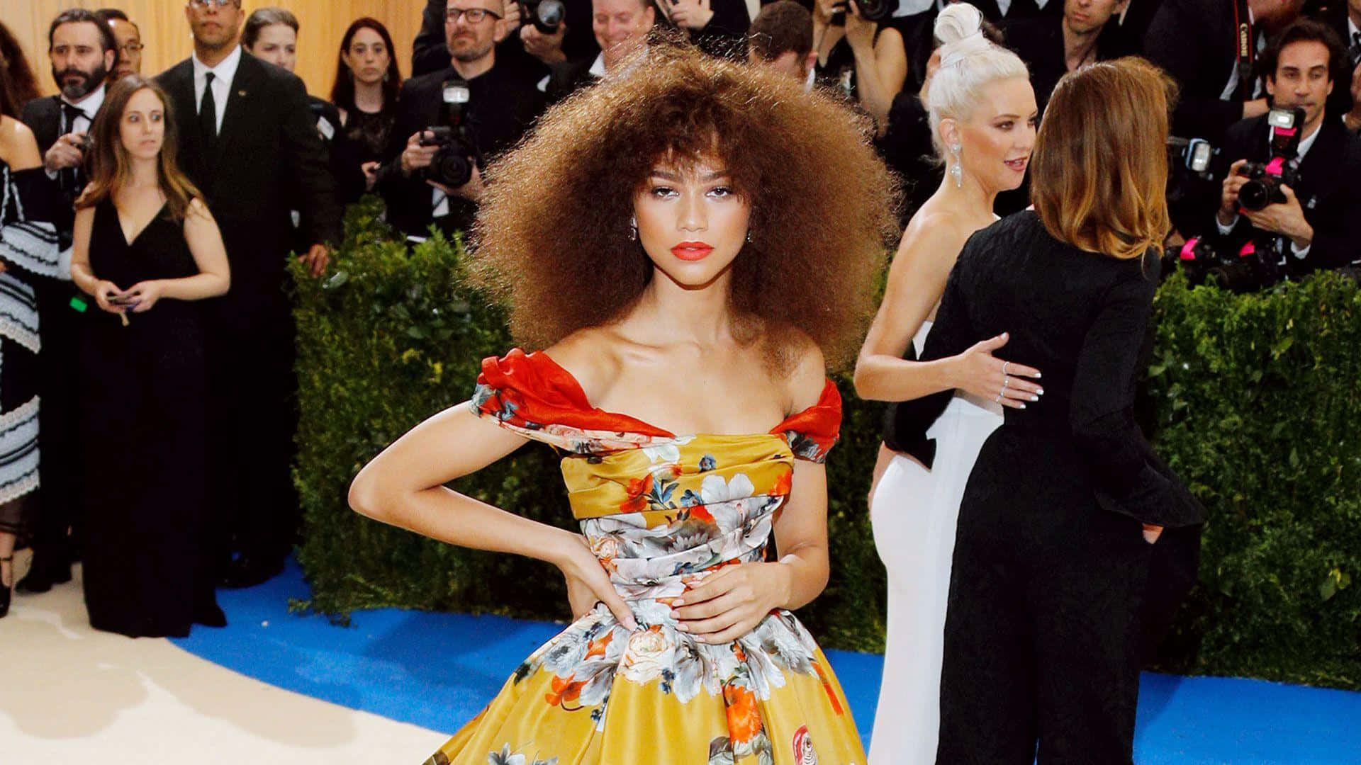 Celebrities Gracing The Red Carpet At Met Gala Wallpaper