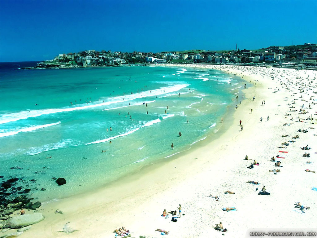 Bondi Beach Sydney Desktop Background
