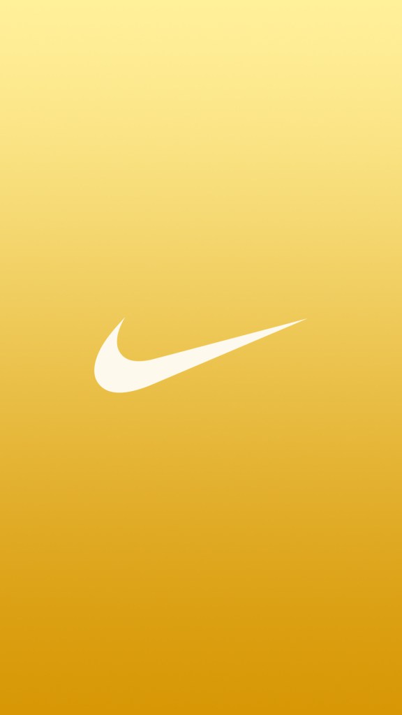 Nike Logo Gold iPhone Wallpaper Ruli