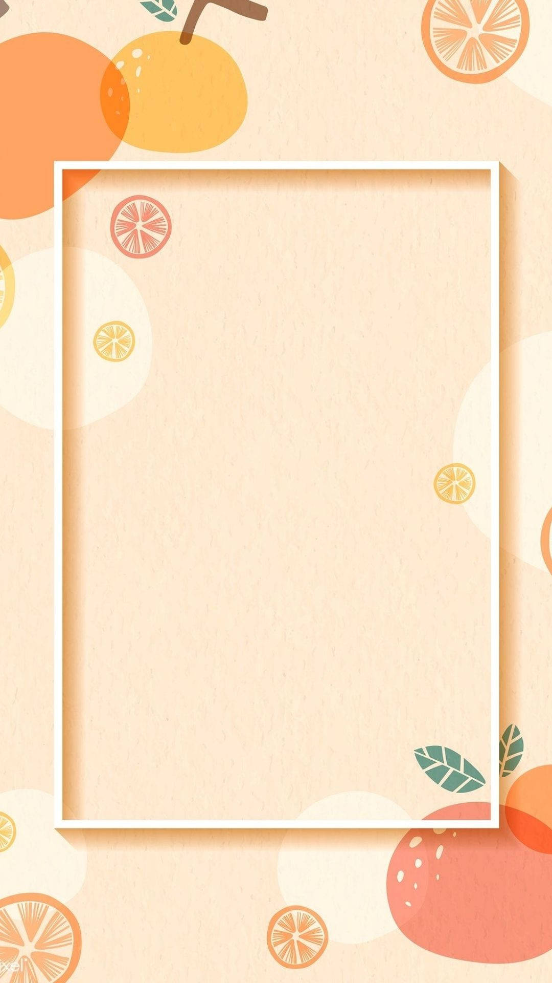 Pastel Orange Aesthetic Wallpaper