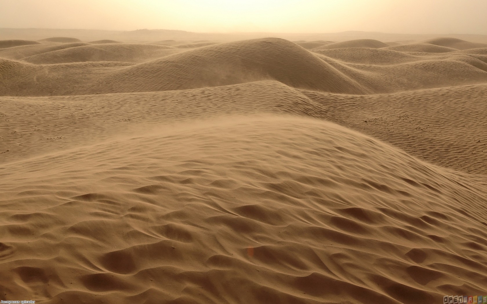 Sand Dunes In The Desert Wallpaper Open Walls