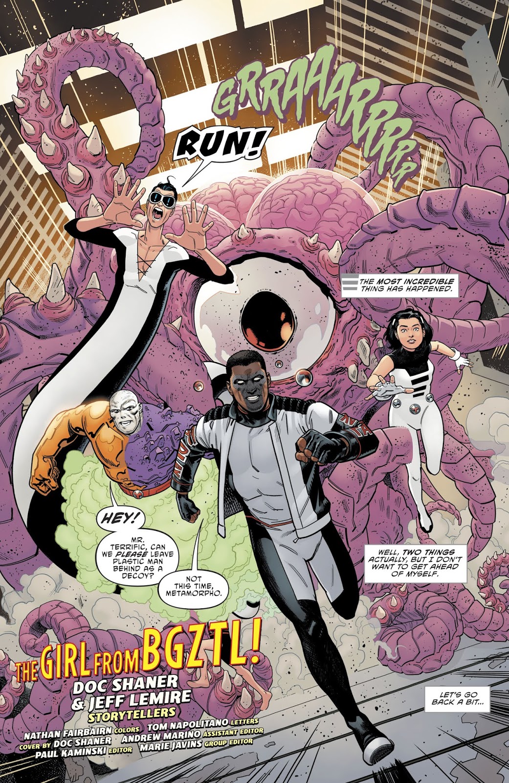 The Terrifics HD And Background