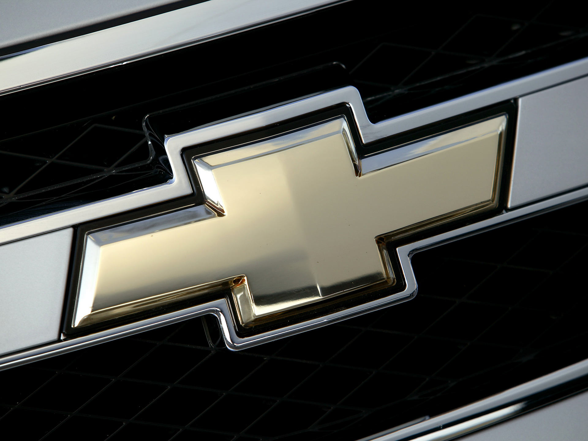 Black Chevy Symbol Wallpaper Logo HD