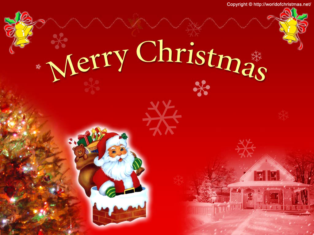 Merry Christmas Wallpaper HD Background