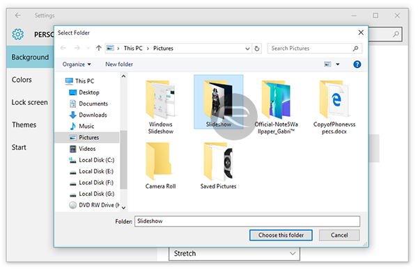 Enable Windows Desktop Wallpaper Slideshow Here S How