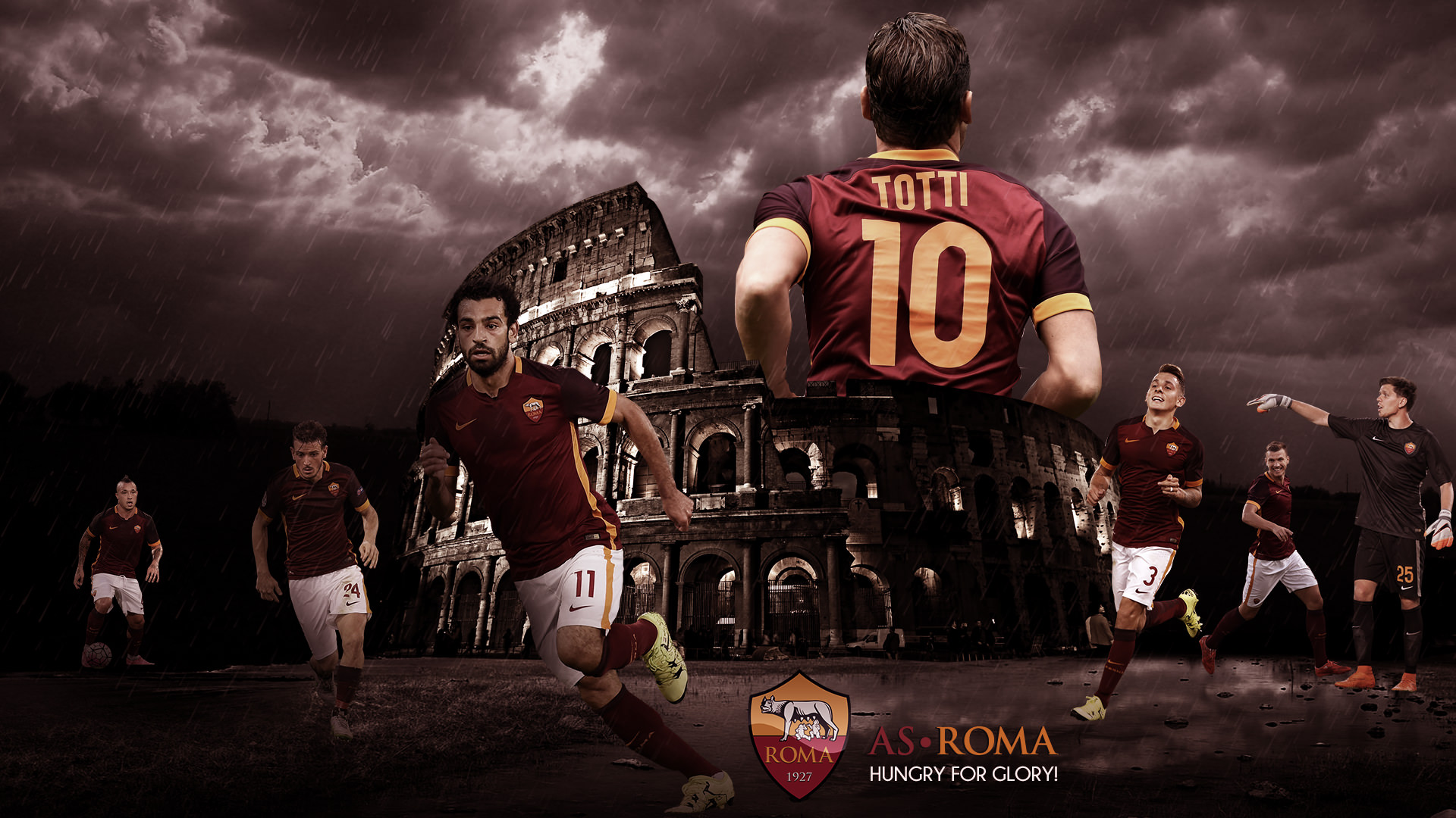 Francesco Totti As Roma Wallpaper Football