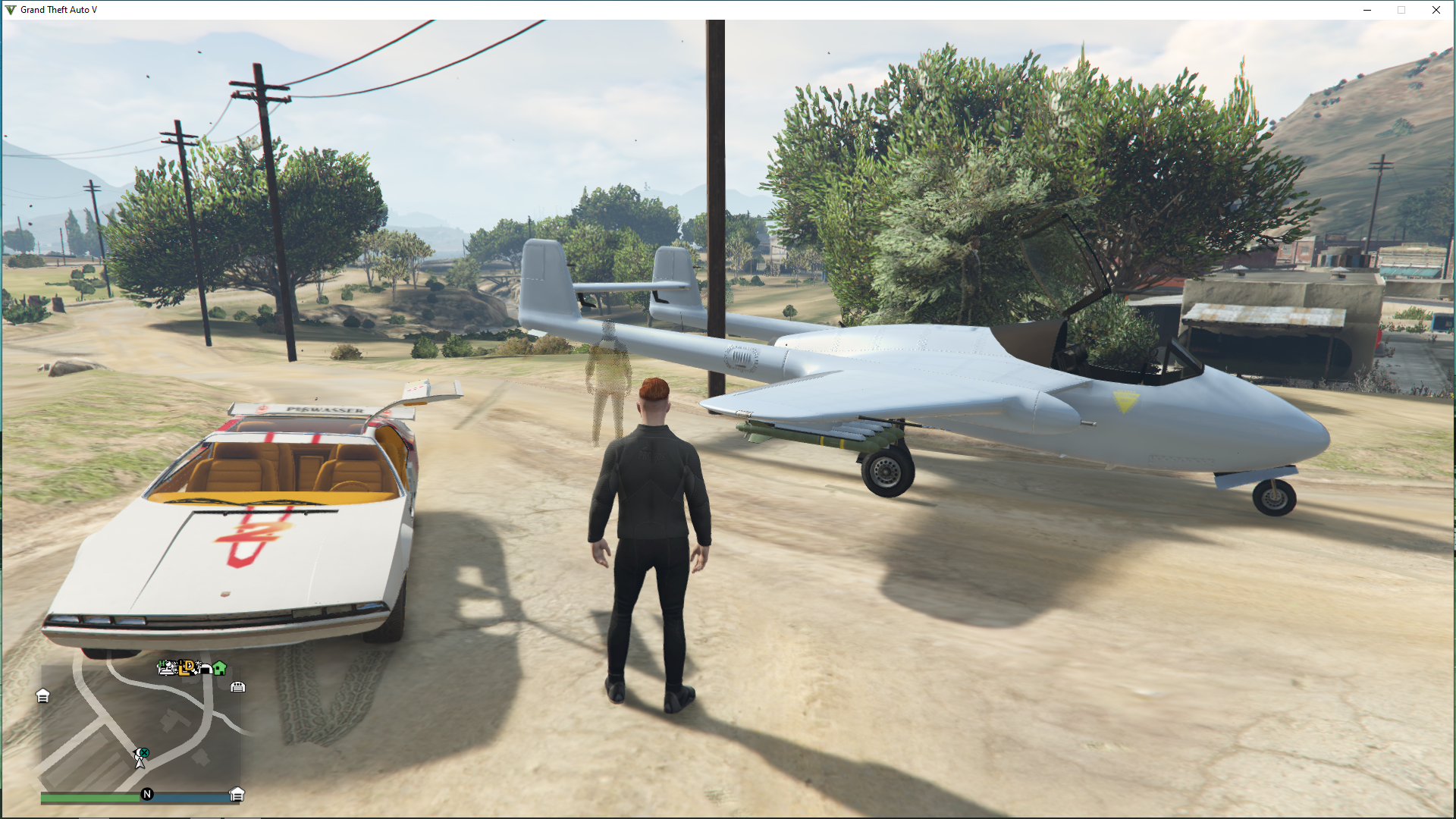 The Worst Possible Spawning Spot For An Aircraft Gtaonline