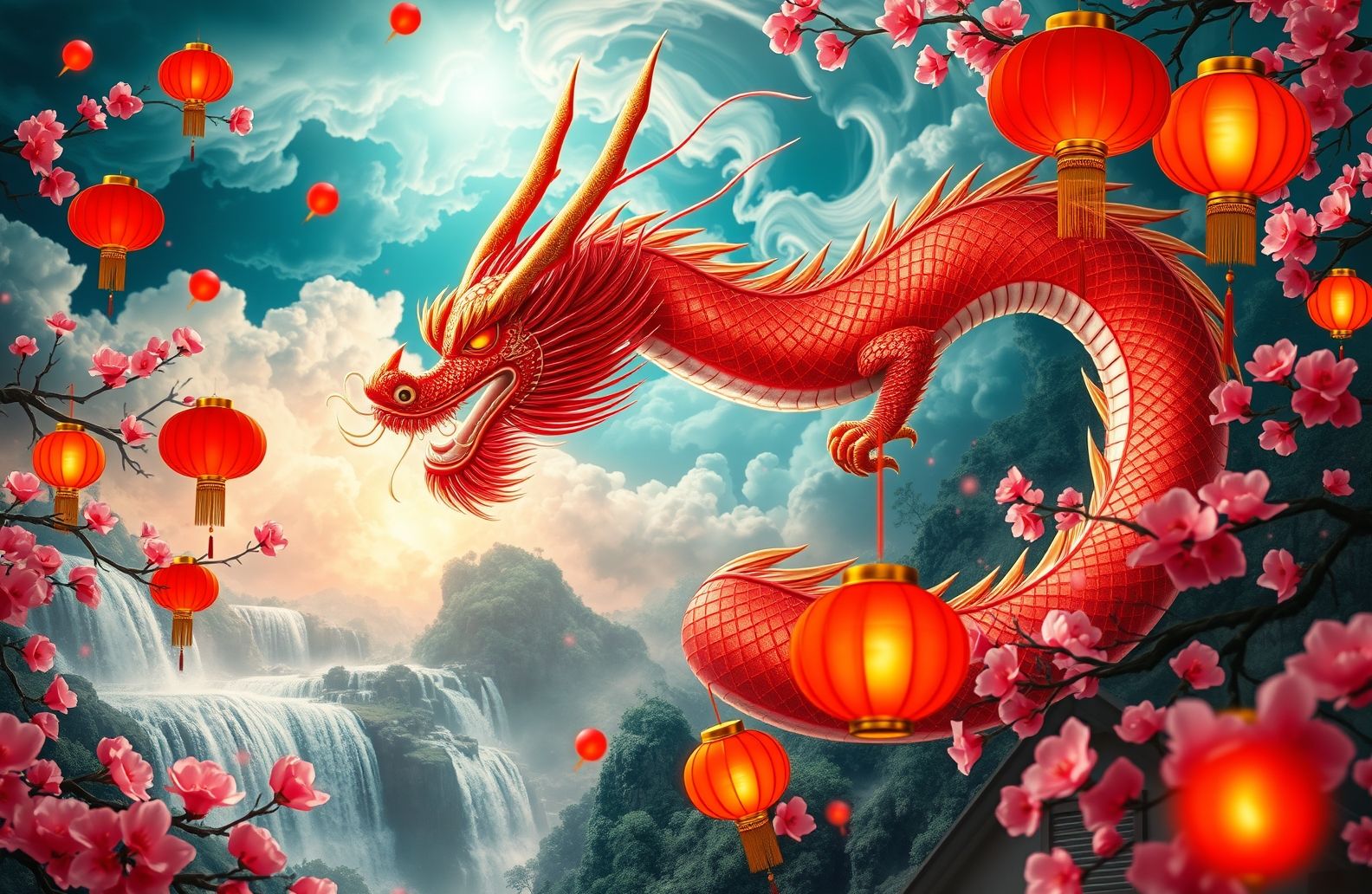 Chinese Dragon Wallpaper