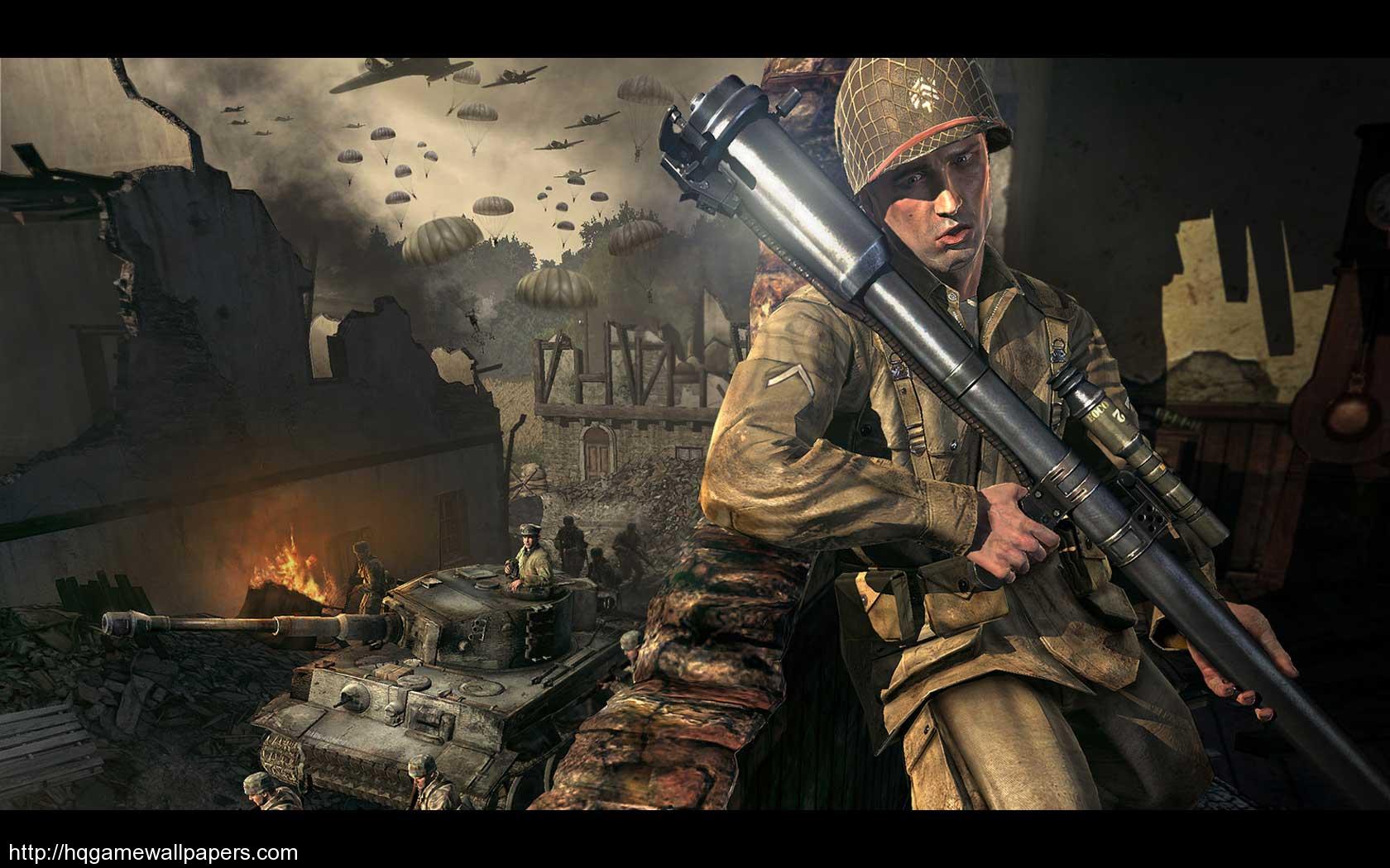 High Quality Game Wallpaper Named Medal Of Honor Airborne
