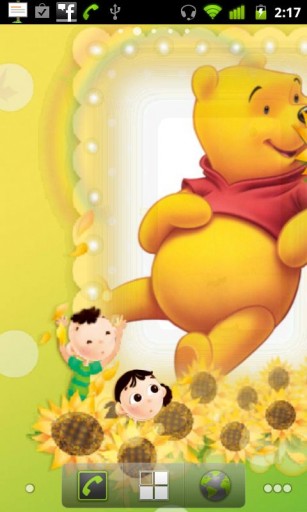 Bigger Pooh Bear Live Wallpaper HD For Android Screenshot