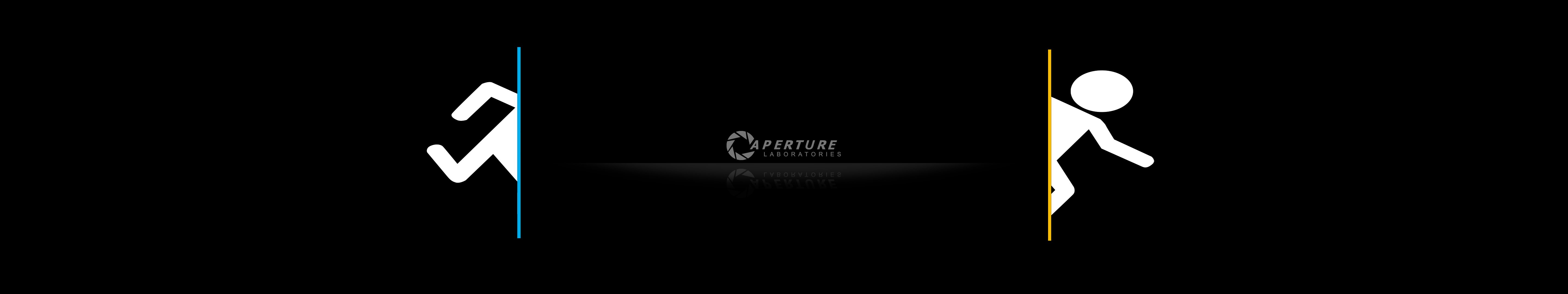 Portal 5760x1080 Wallpapers Wallpapers Pictures Piccit