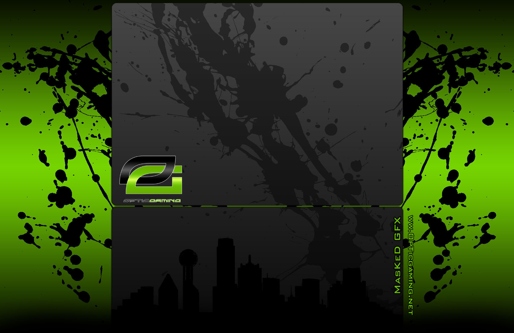 Gaming Background Optic gaming youtube layout by