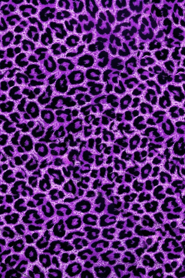 Purple Leopard Background Image
