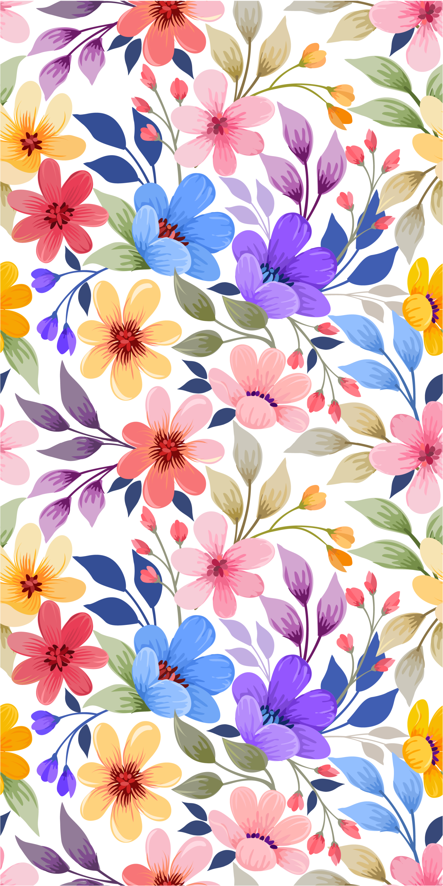 Colorful Flower Wallpaper