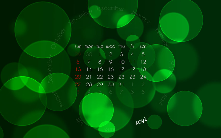 May Desktop Wallpaper Calendar