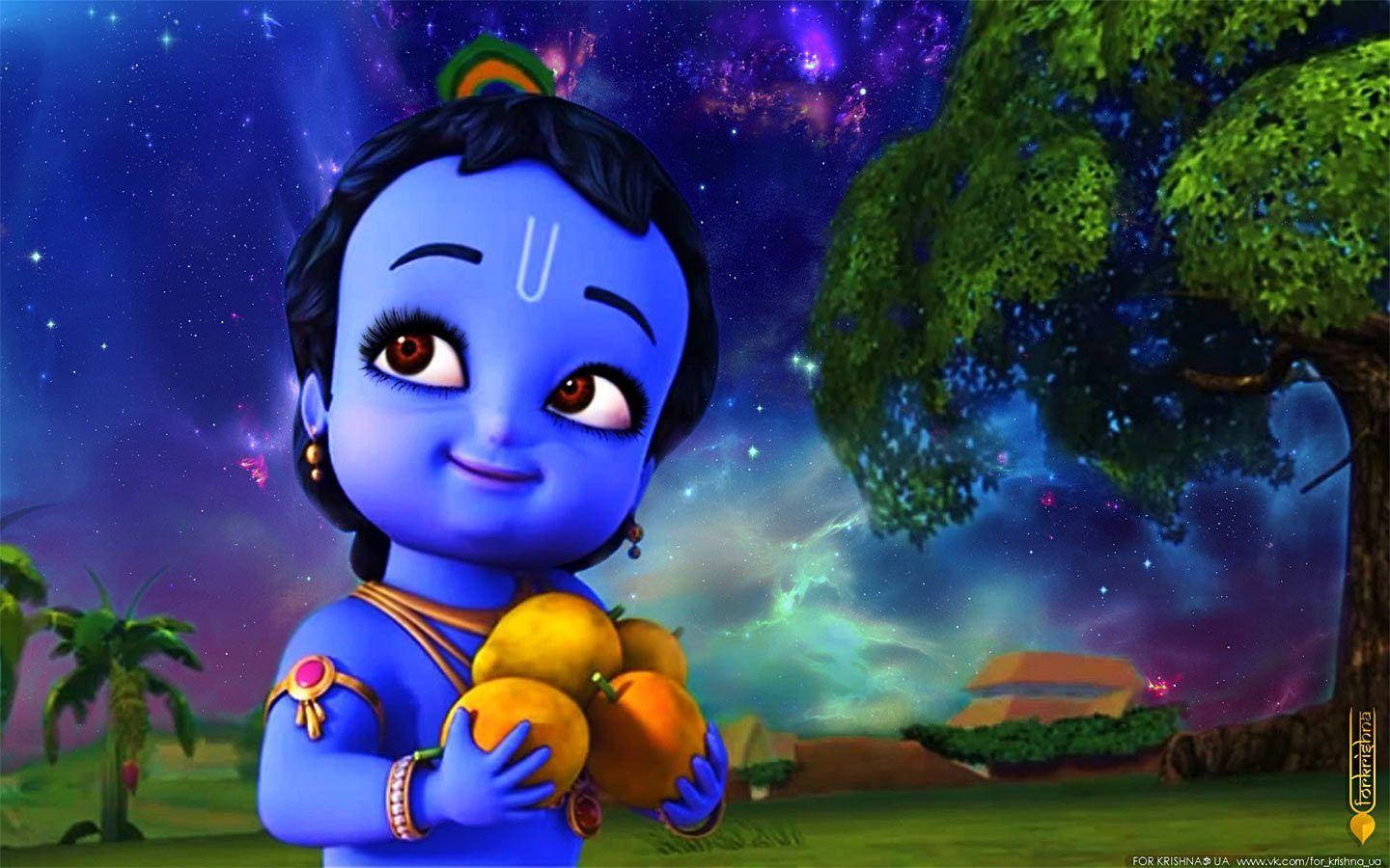 Little Krishna Wallpaper